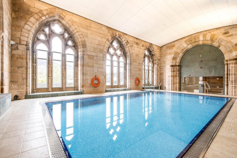 The Chapel swimming pool for you to enjoy Highland Club Scotland