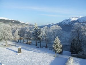 Highland Club Scotland in Snow